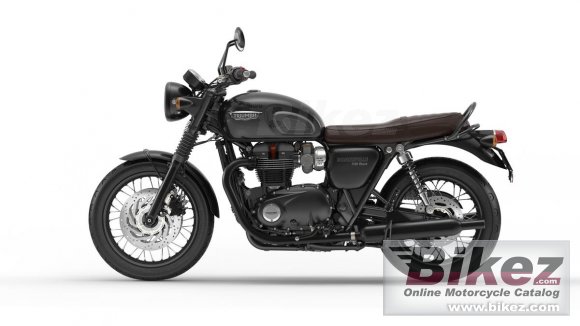 2018 triumph t120 black